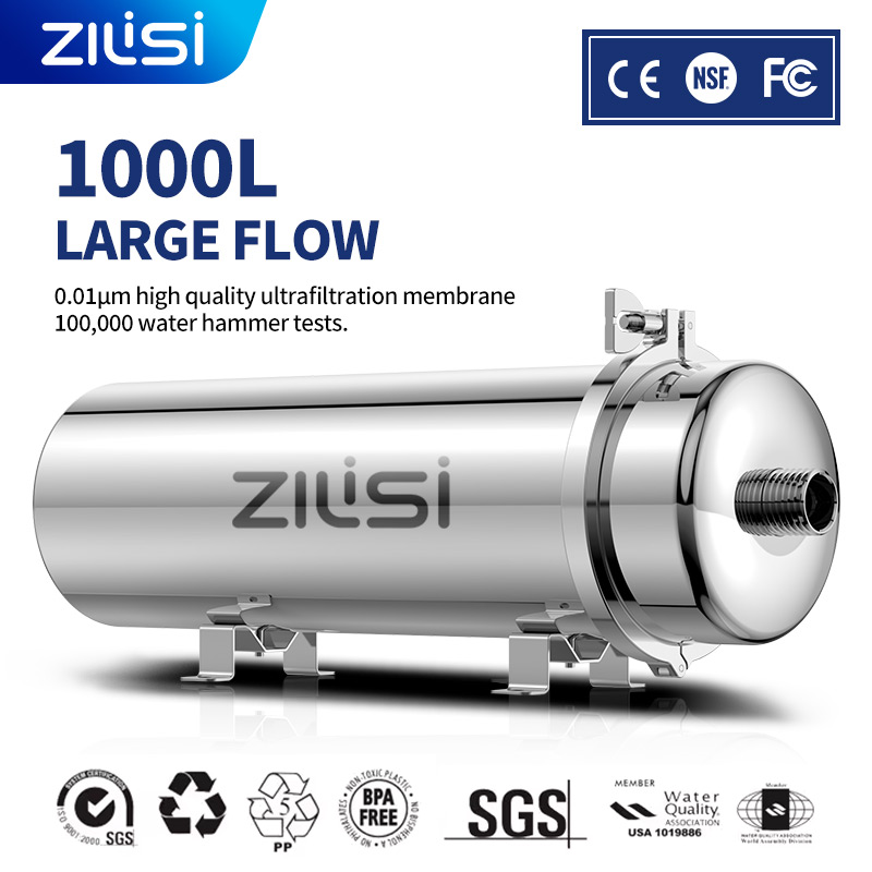 Commercial Kitchen Water Filter - Reusable PVDF Water Filter System, High