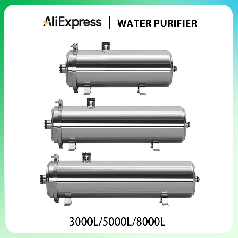 Commercial Kitchen Water Filter - Commercial Ultrafiltration Water Purifier Stainless Steel