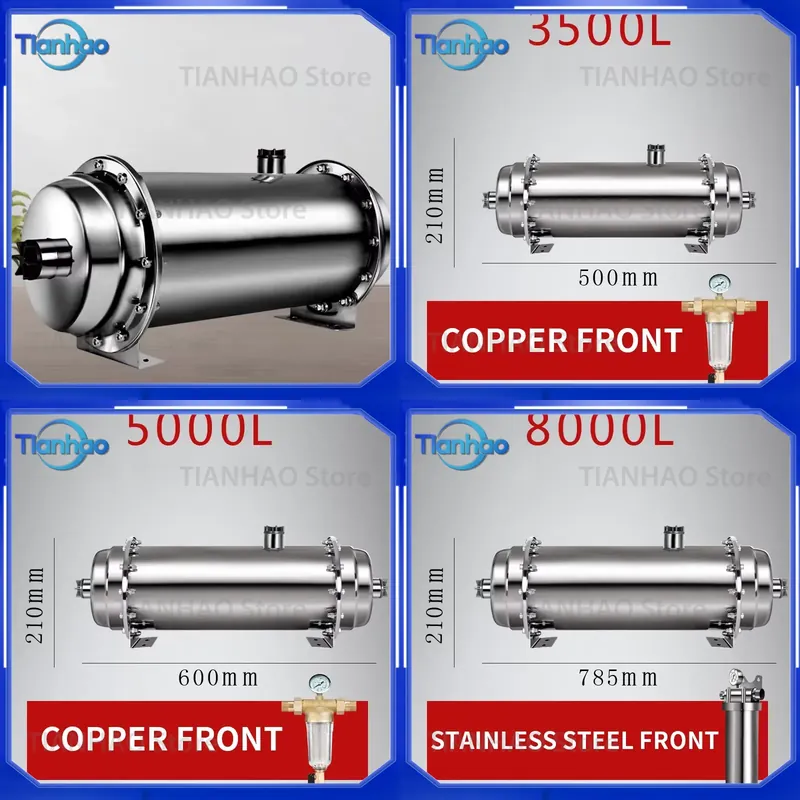 Commercial Kitchen Water Filter - Ultrafiltration Water Filter System for 8000
