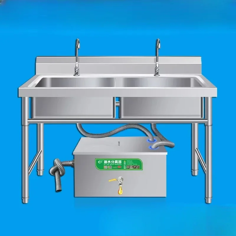 Oil-water separator grease tra - Commercial Kitchen Water Filter 评论和价格