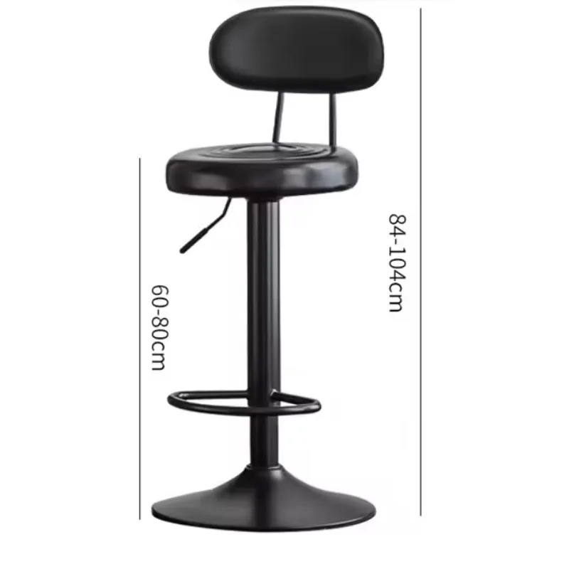 Bar Chairs Swivel Metal Nordic - Commercial Kitchen Counter 评论和价格
