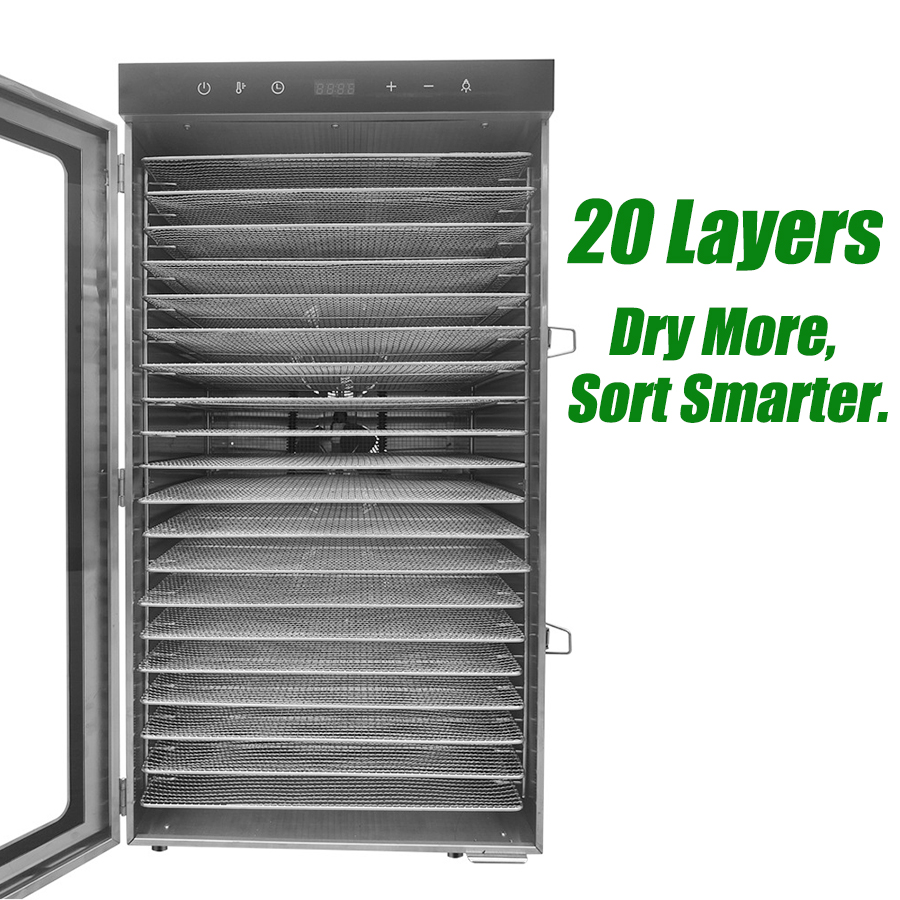 2000W Stainless Steel Food Deh - Commercial Food Dehydrator 评论和价格