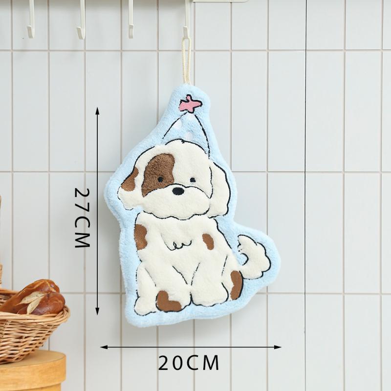 New Soft Coral Fleece Hand Tow - Commercial Kitchen Items 评论和价格