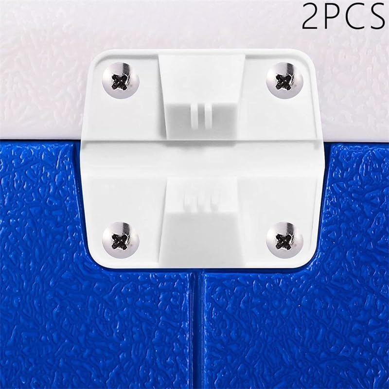2Pcs White Plastic Cooler Hing - Commercial Chest Freezer 评论和价格