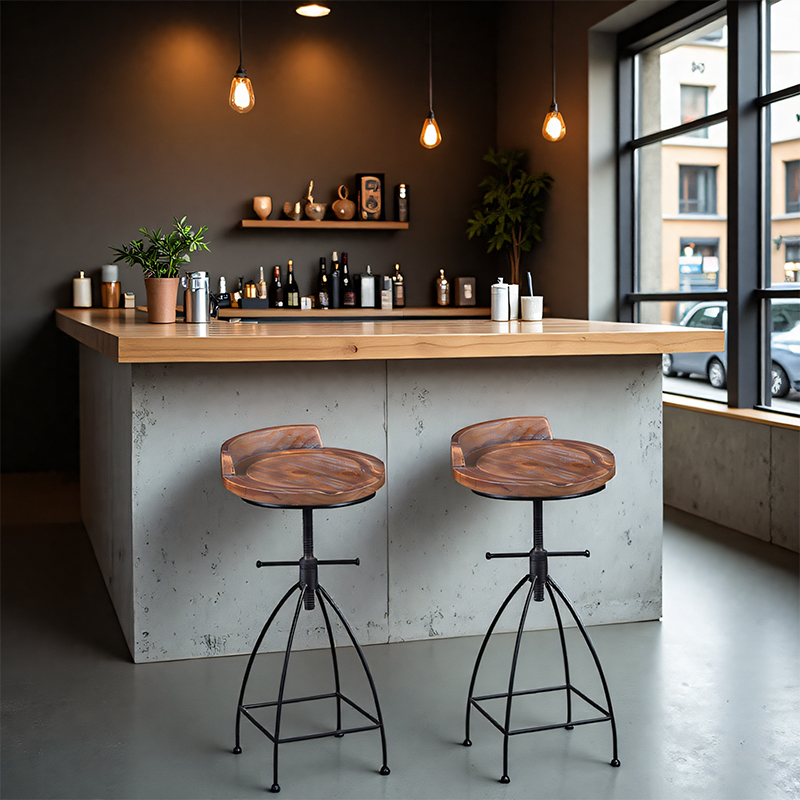 ‌Industrial Adjustable Bar Sto - Commercial Kitchen Counter 评论和价格