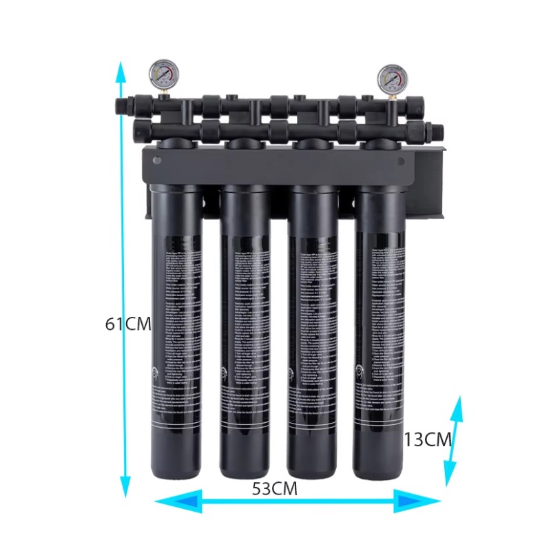 20 Inch 4 Stage Commercial Sys - Commercial Kitchen Water Filter 评论和价格