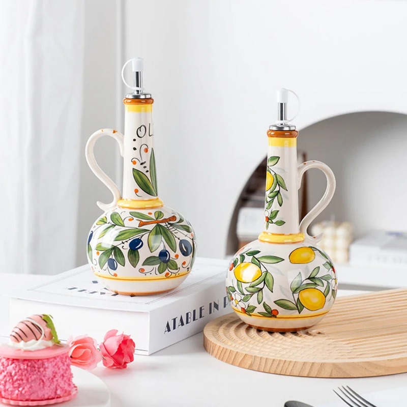 Ceramic Oil Bottle Soy Sauce B - Commercial Kitchen Items 评论和价格
